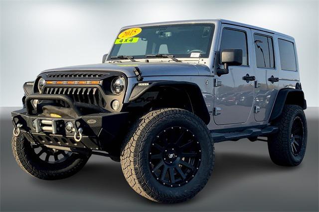 used 2015 Jeep Wrangler Unlimited car, priced at $21,777