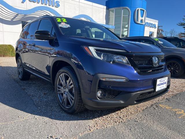 used 2022 Honda Pilot car, priced at $31,513