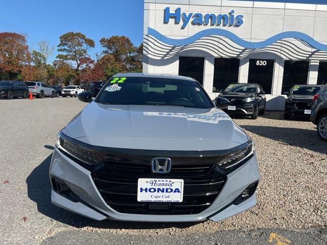 used 2022 Honda Accord Hybrid car, priced at $27,934