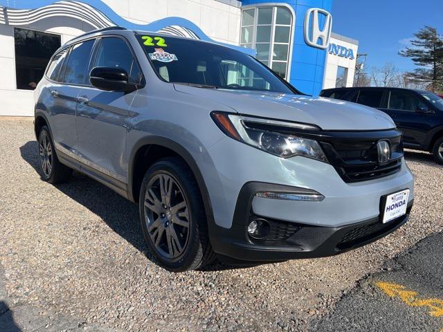 used 2022 Honda Pilot car, priced at $30,597