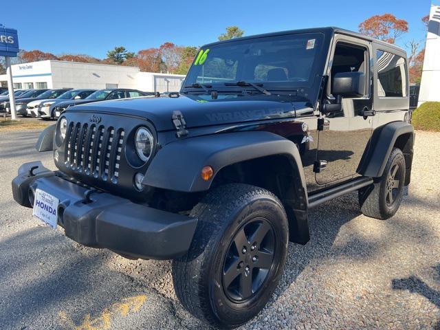 used 2016 Jeep Wrangler car, priced at $19,602