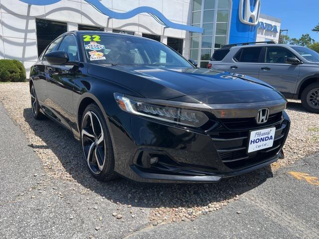 used 2022 Honda Accord car, priced at $27,961