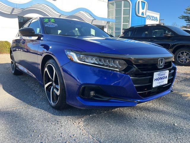 used 2022 Honda Accord Hybrid car, priced at $28,709