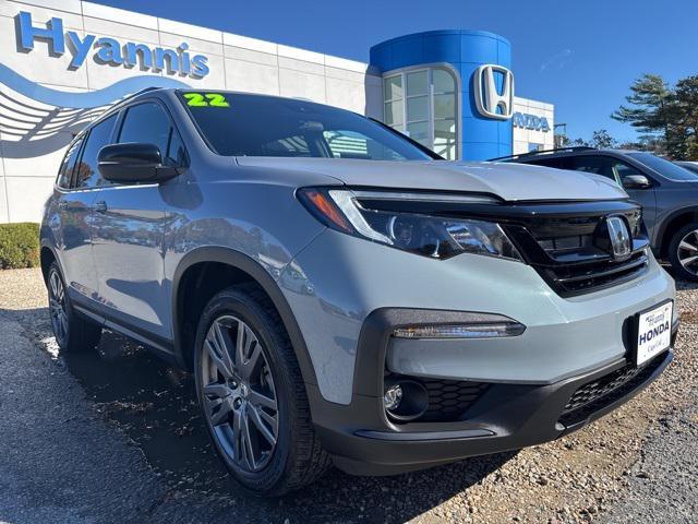 used 2022 Honda Pilot car, priced at $29,396