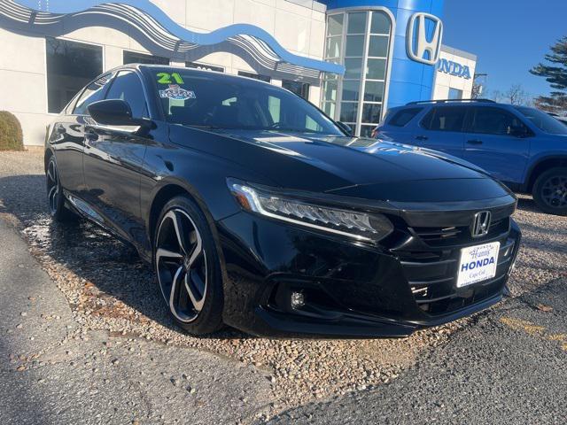 used 2021 Honda Accord car, priced at $22,745