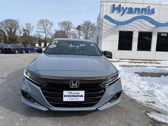 used 2021 Honda Accord car, priced at $23,701