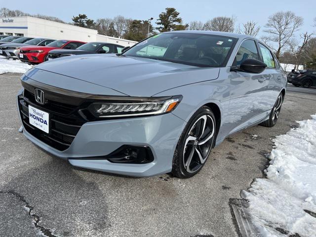 used 2021 Honda Accord car, priced at $23,701