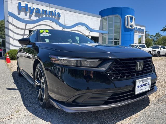 used 2023 Honda Accord Hybrid car, priced at $27,408