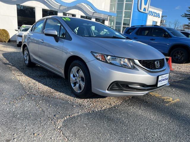 used 2015 Honda Civic car, priced at $12,422