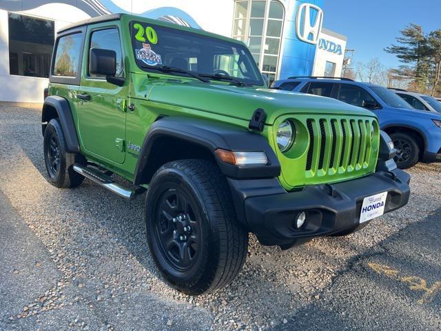 used 2020 Jeep Wrangler car, priced at $22,631