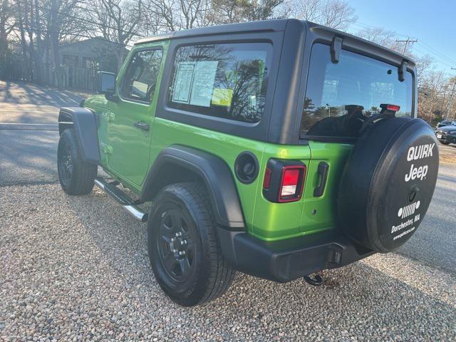 used 2020 Jeep Wrangler car, priced at $22,631