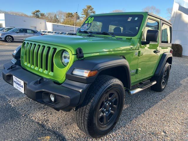 used 2020 Jeep Wrangler car, priced at $22,631