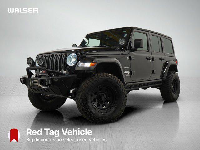 used 2018 Jeep Wrangler Unlimited car, priced at $29,599