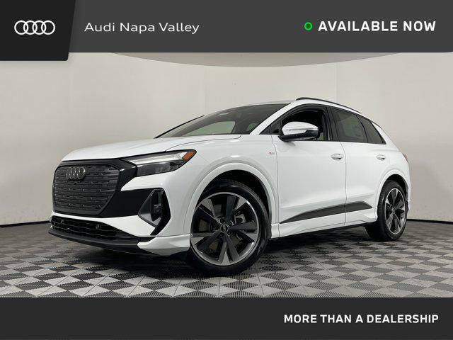 new 2025 Audi Q4 e-tron car, priced at $63,800