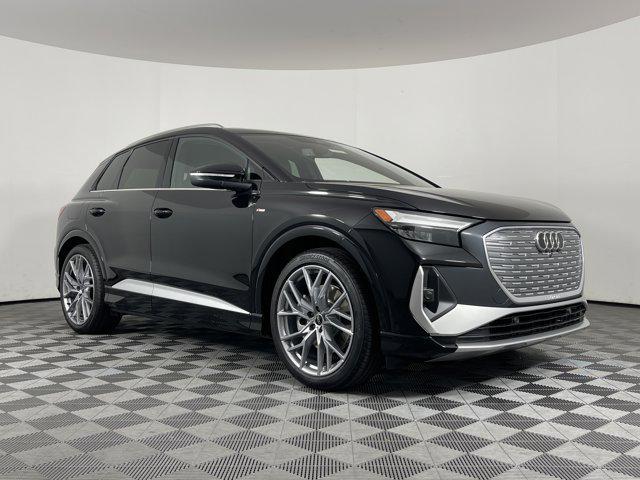 new 2025 Audi Q4 e-tron car, priced at $64,485