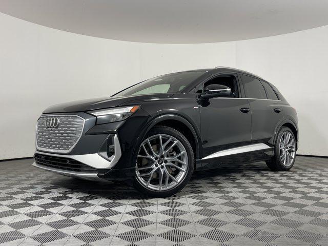 new 2025 Audi Q4 e-tron car, priced at $64,485
