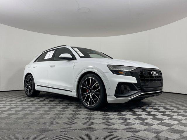 used 2021 Audi Q8 car, priced at $38,491