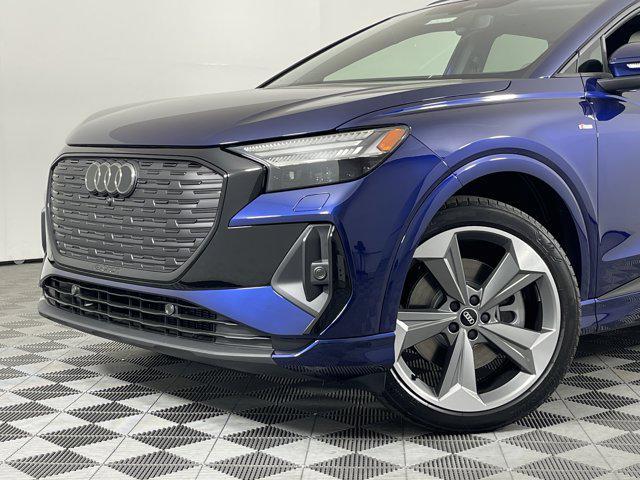 new 2025 Audi Q4 e-tron car, priced at $68,020