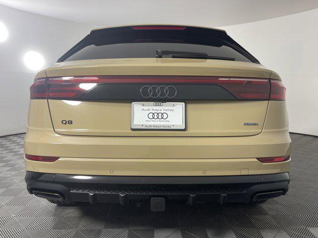 new 2025 Audi Q8 car, priced at $86,705