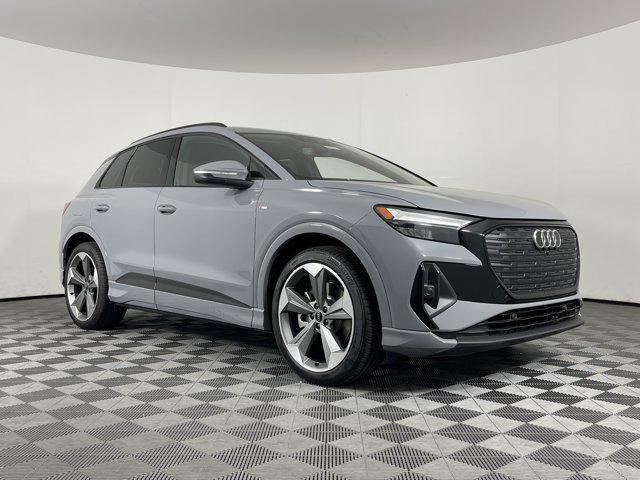 new 2025 Audi Q4 e-tron car, priced at $62,890