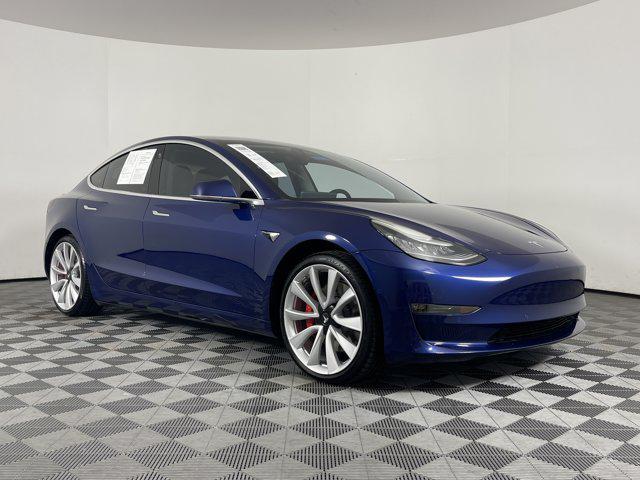 used 2018 Tesla Model 3 car, priced at $21,097