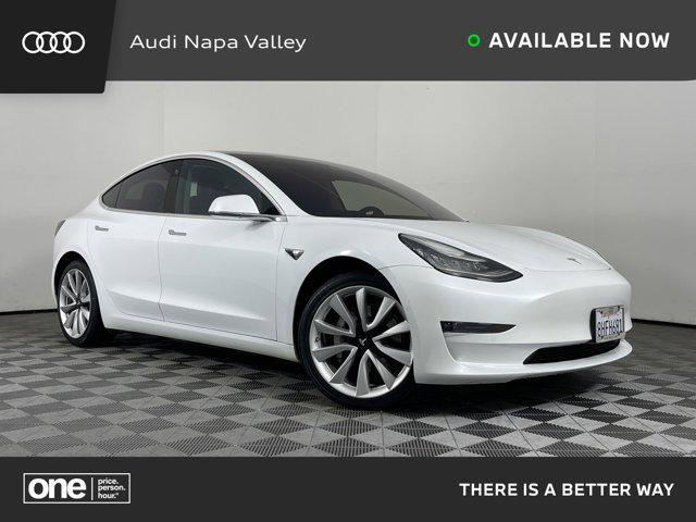 used 2018 Tesla Model 3 car, priced at $23,844