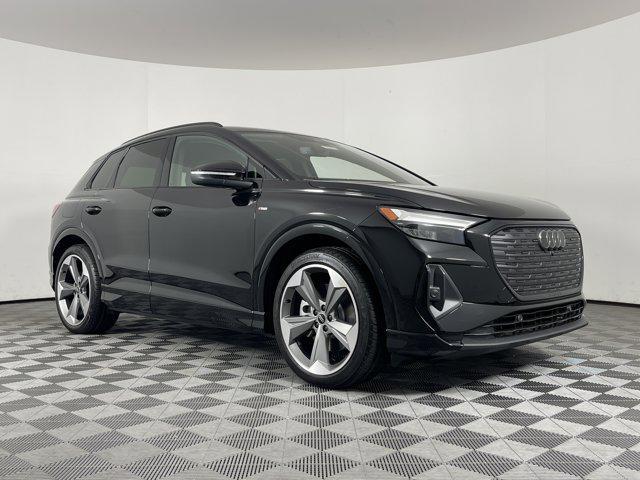 new 2025 Audi Q4 e-tron car, priced at $64,775