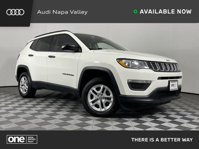 used 2018 Jeep Compass car, priced at $16,017