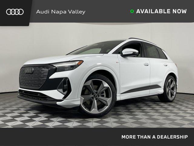 new 2025 Audi Q4 e-tron car, priced at $64,960