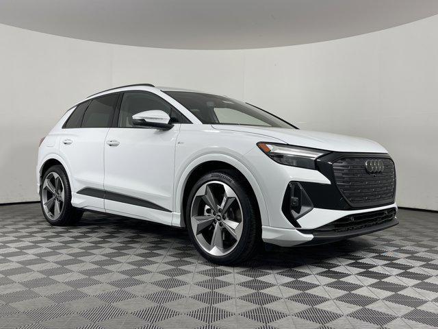 new 2025 Audi Q4 e-tron car, priced at $64,960