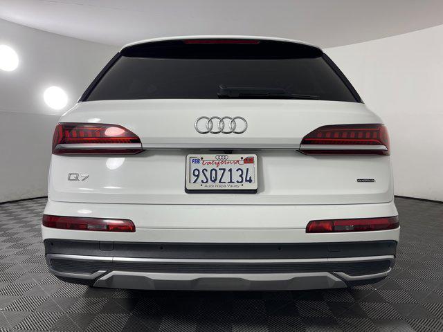 used 2021 Audi Q7 car, priced at $27,914