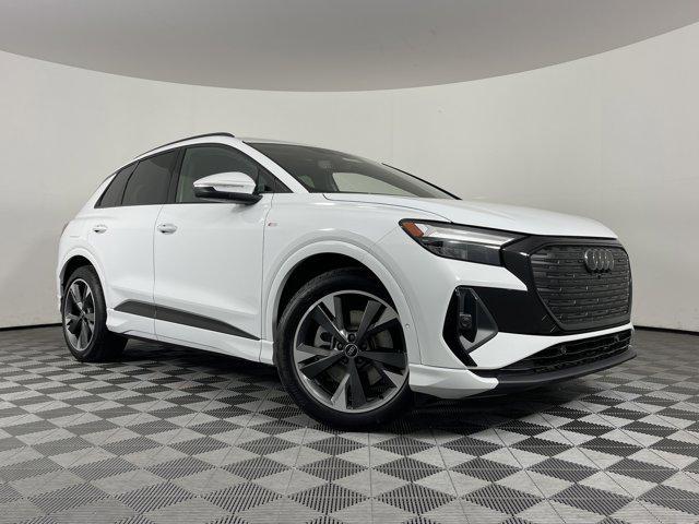 new 2024 Audi Q4 e-tron car, priced at $59,540