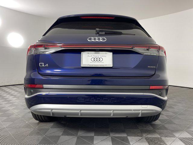 new 2025 Audi Q4 e-tron car, priced at $62,525