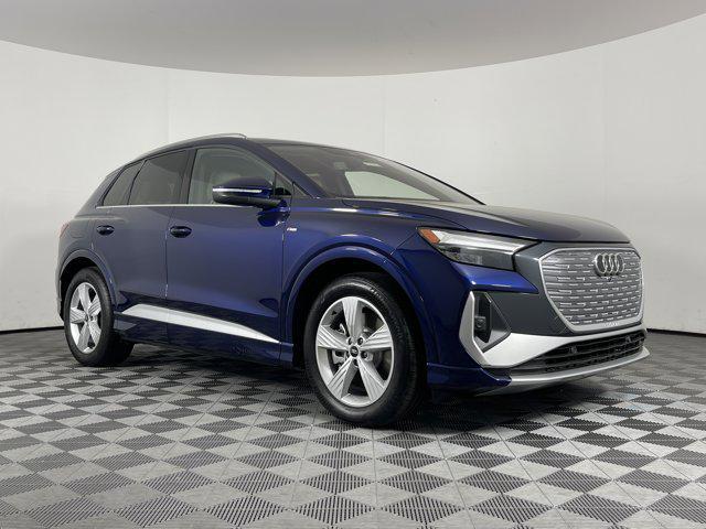 new 2025 Audi Q4 e-tron car, priced at $62,525