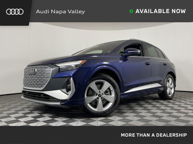 new 2025 Audi Q4 e-tron car, priced at $62,525