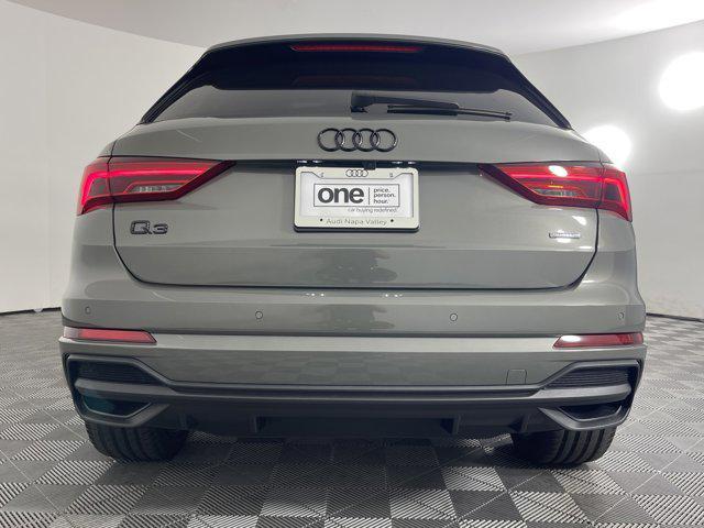 new 2024 Audi Q3 car, priced at $46,055