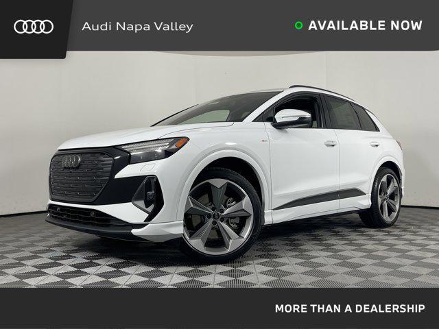 new 2025 Audi Q4 e-tron car, priced at $67,370