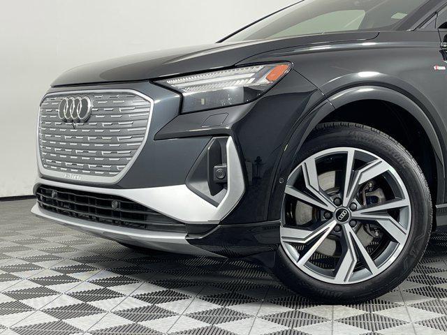 used 2023 Audi Q4 e-tron car, priced at $36,743