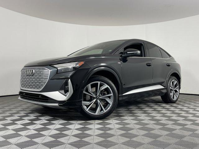 used 2023 Audi Q4 e-tron car, priced at $36,743
