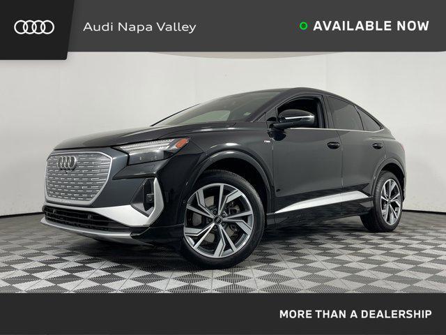 used 2023 Audi Q4 e-tron car, priced at $37,235