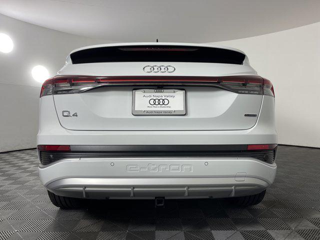 new 2025 Audi Q4 e-tron Sportback car, priced at $63,275