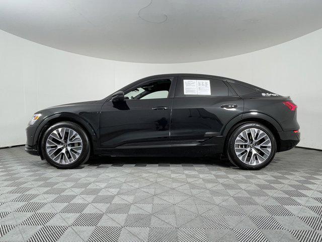 used 2024 Audi Q8 e-tron car, priced at $59,222