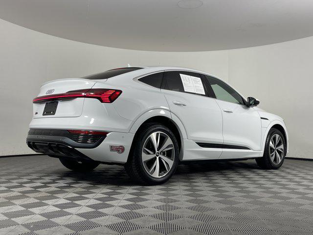 used 2024 Audi Q8 e-tron car, priced at $48,998