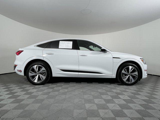 used 2024 Audi Q8 e-tron car, priced at $48,998