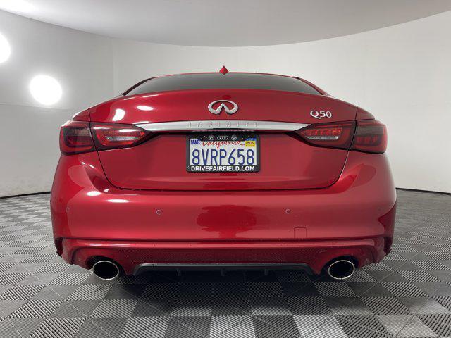 used 2021 INFINITI Q50 car, priced at $20,444