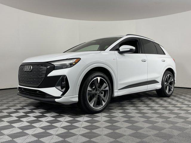 new 2024 Audi Q4 e-tron car, priced at $60,040