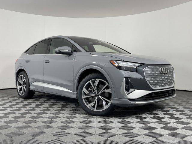 new 2024 Audi Q4 e-tron Sportback car, priced at $58,970