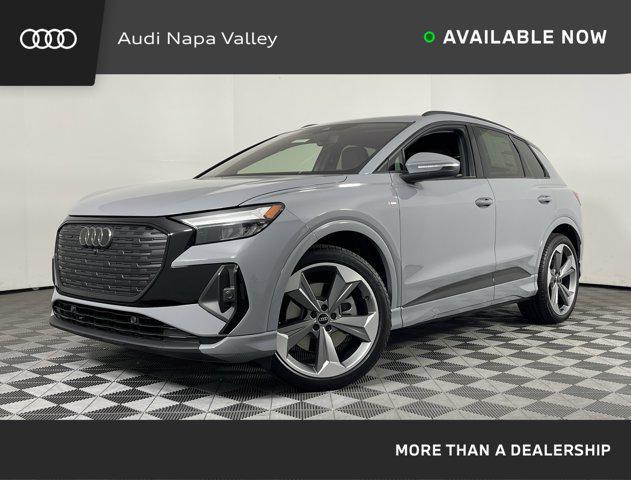new 2025 Audi Q4 e-tron car, priced at $65,230