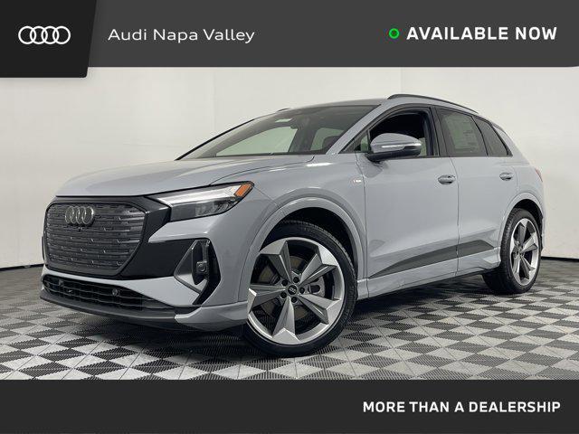 new 2025 Audi Q4 e-tron car, priced at $64,830