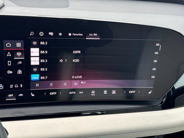 used 2025 Audi Q6 e-tron car, priced at $51,888